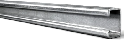 Perfil unicanal sólido 4X4 calibre 12.